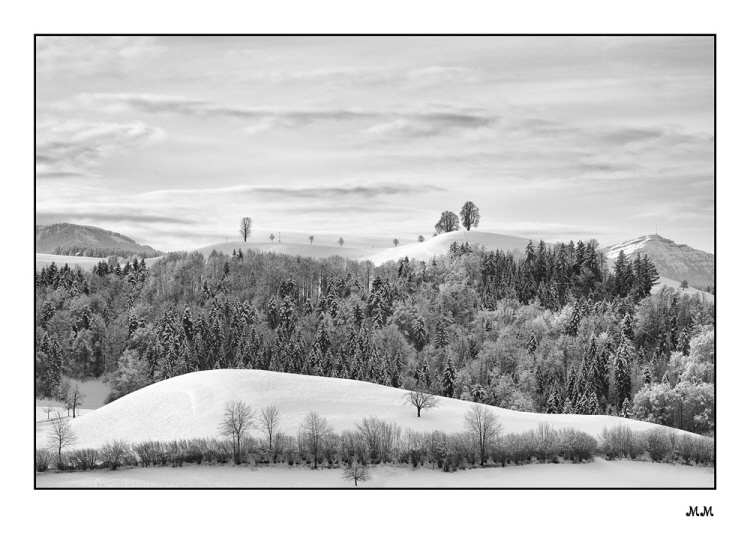 Blick Richtung Menzingen