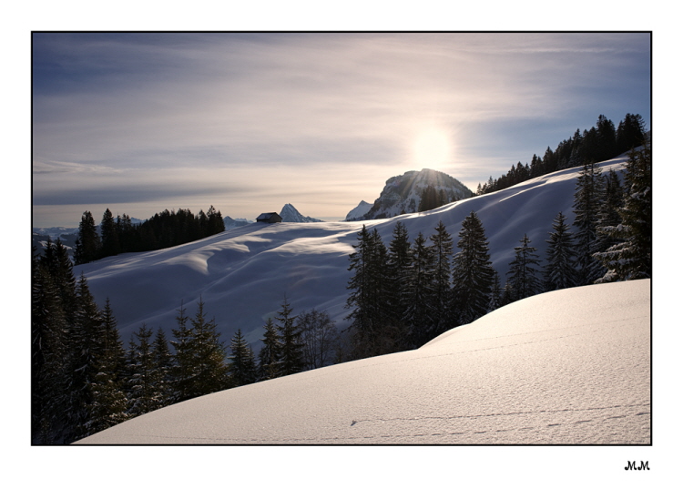 auf dem Weg zur Alp Egg