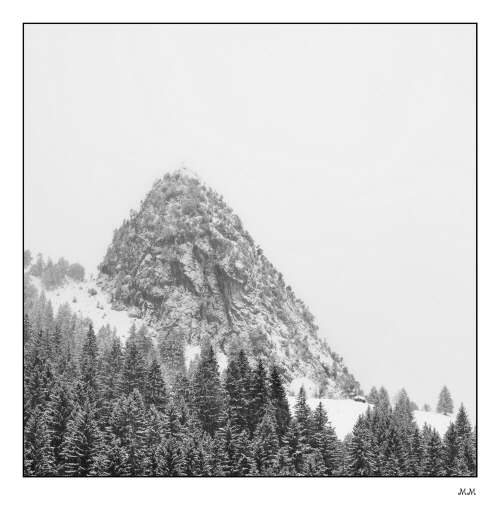 Gross Schijen im Schneegestöber